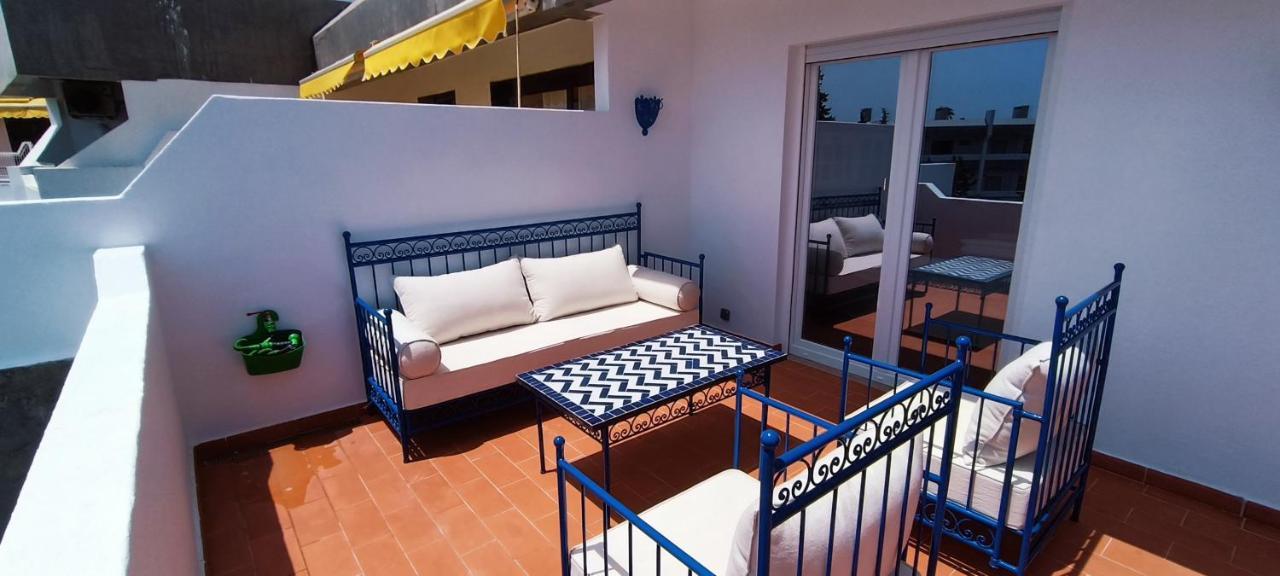 Blue & Yellow Penthouse With Terrace At Balaia Mar البوفيرا المظهر الخارجي الصورة