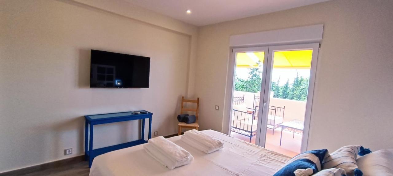Blue & Yellow Penthouse With Terrace At Balaia Mar البوفيرا المظهر الخارجي الصورة