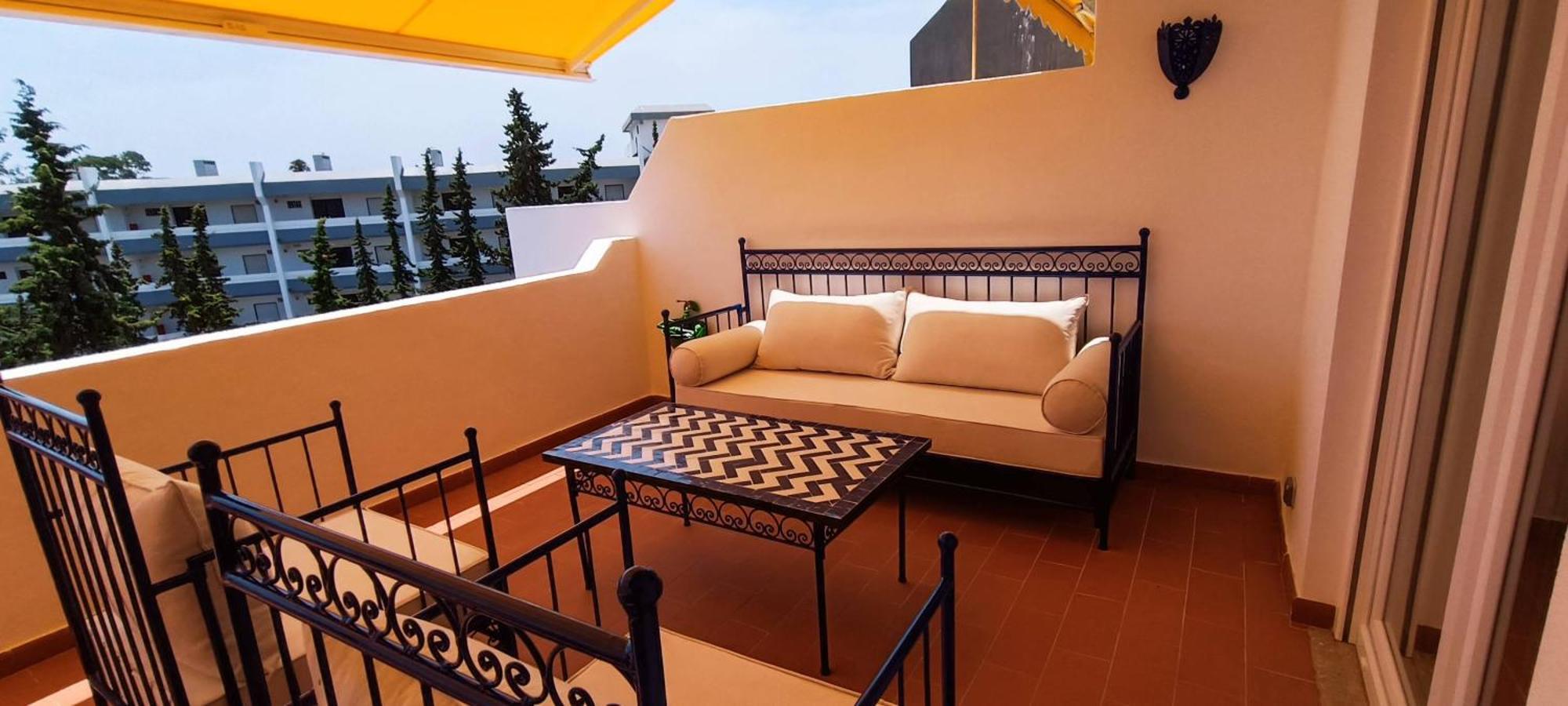 Blue & Yellow Penthouse With Terrace At Balaia Mar البوفيرا المظهر الخارجي الصورة