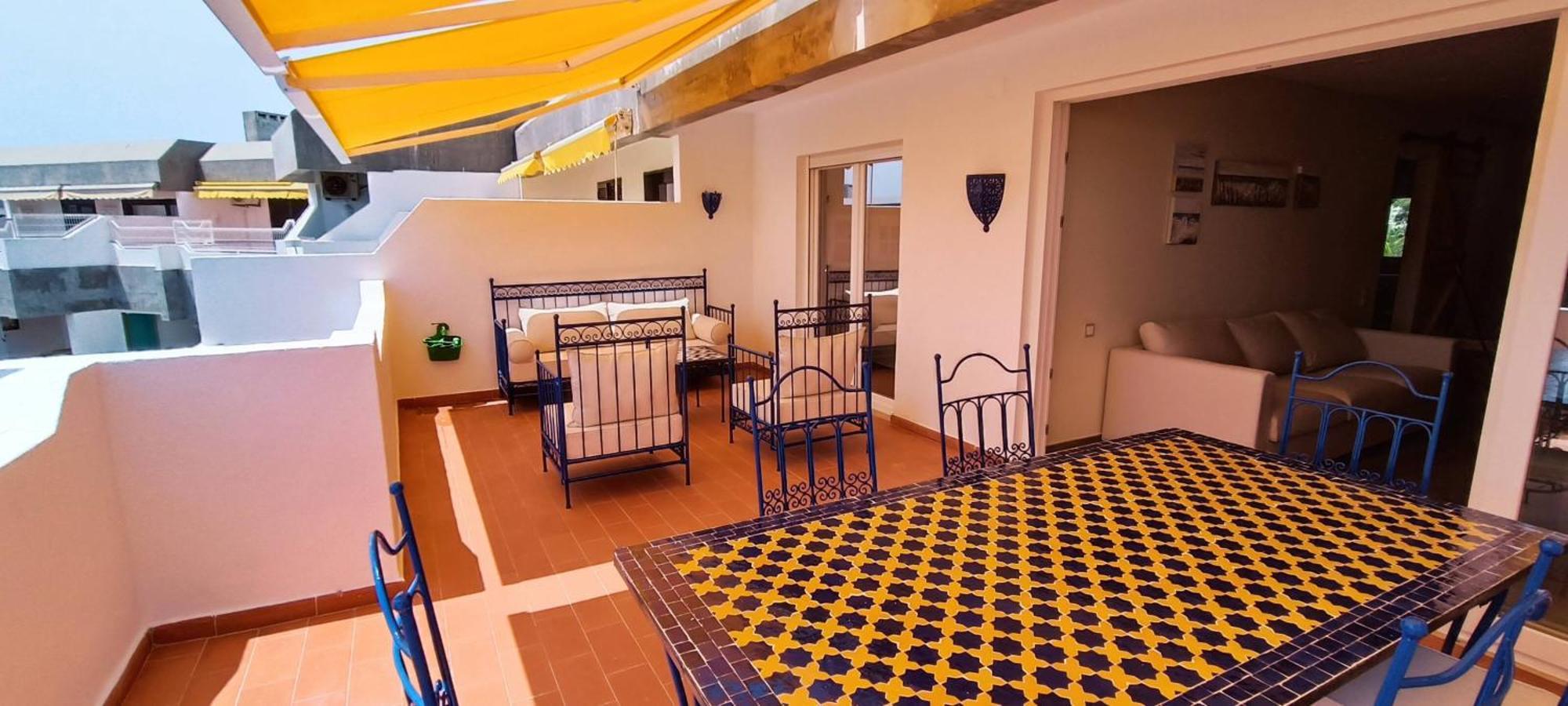 Blue & Yellow Penthouse With Terrace At Balaia Mar البوفيرا المظهر الخارجي الصورة